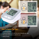 Generic Digital Arm Blood Pressure Monitor with Voice and LCD Display