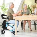 Aluminum Frame Foldable Rehabilitation Device Assisted Walking car