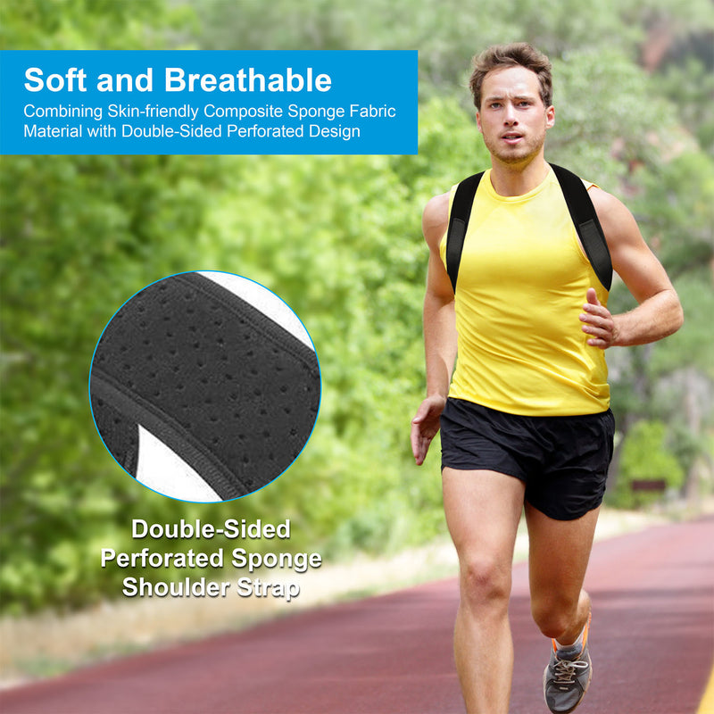 Adjustable Upper Back Braces Clavicle Support Device Shoulder Neck Pain Relief