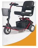 Golden Technologies LiteRider 3-Wheel Mobility Scooter - Blue, Portable, 300 lbs Weight Capacity