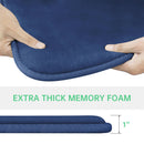 Small Memory Foam Non Slip Bathroom Mat 0.7 Inch
