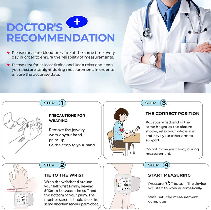 Blood Pressure Monitor Wrist Blood pressure monitor