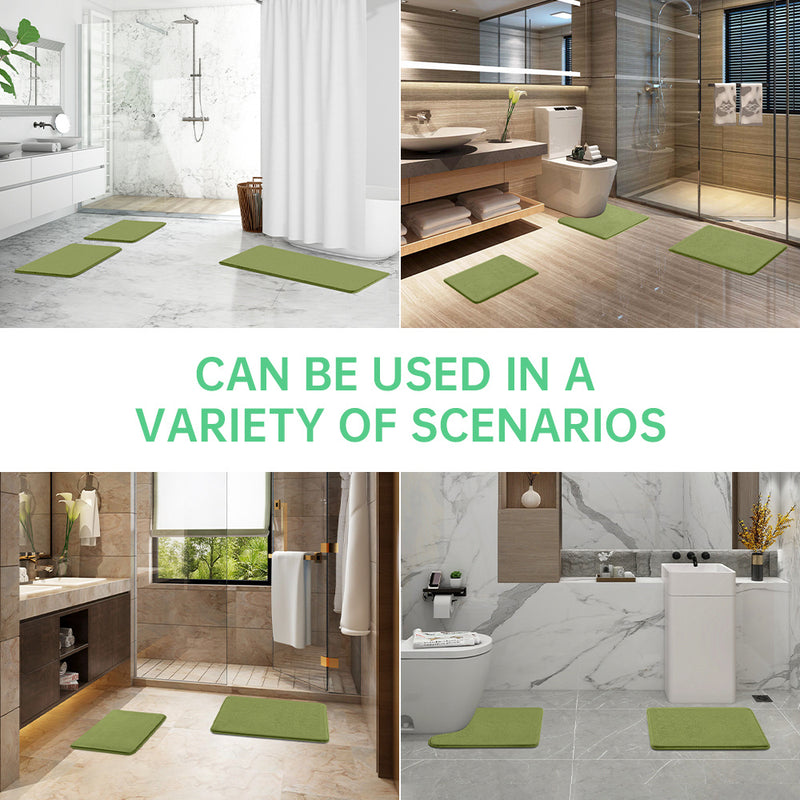 Small Memory Foam Non Slip Bathroom Mat 0.7 Inch