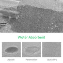 Small Memory Foam Non Slip Bathroom Mat 0.7 Inch