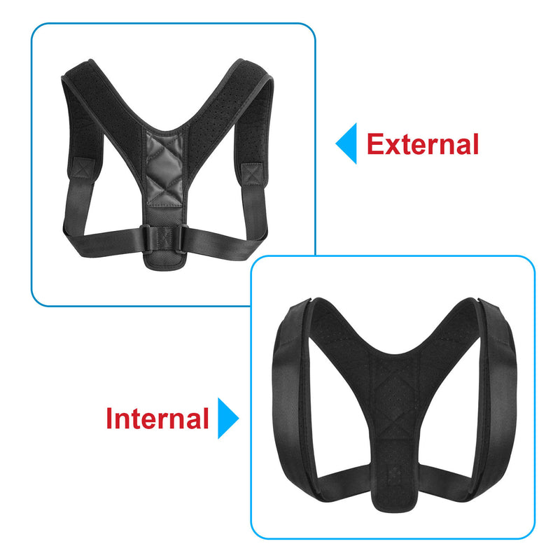 Adjustable Upper Back Braces Clavicle Support Device Shoulder Neck Pain Relief