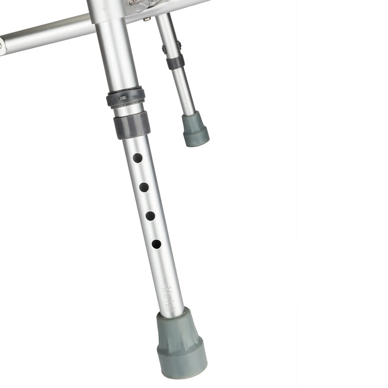 FCH Heavy Duty Aluminium Alloy Bath Chair Bench, White