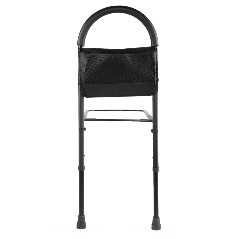 Medline Bed Assist bar With Storage Pocket, Height Adjustable Bed Rails