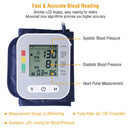 Person using digital blood pressure monitor with adjustable armband for reliable home health tracking, Moovkart