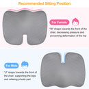 Memory Foam Coccyx Tailbone Seat Cushion Orthopedic Non-Slip Car Chair Pillow